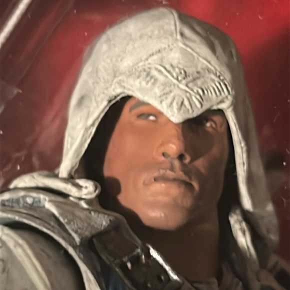 Assassins Creed 7” Action Figure Connor #5 Red Wave Color Tops Collector Edition - Picture 4 of 14